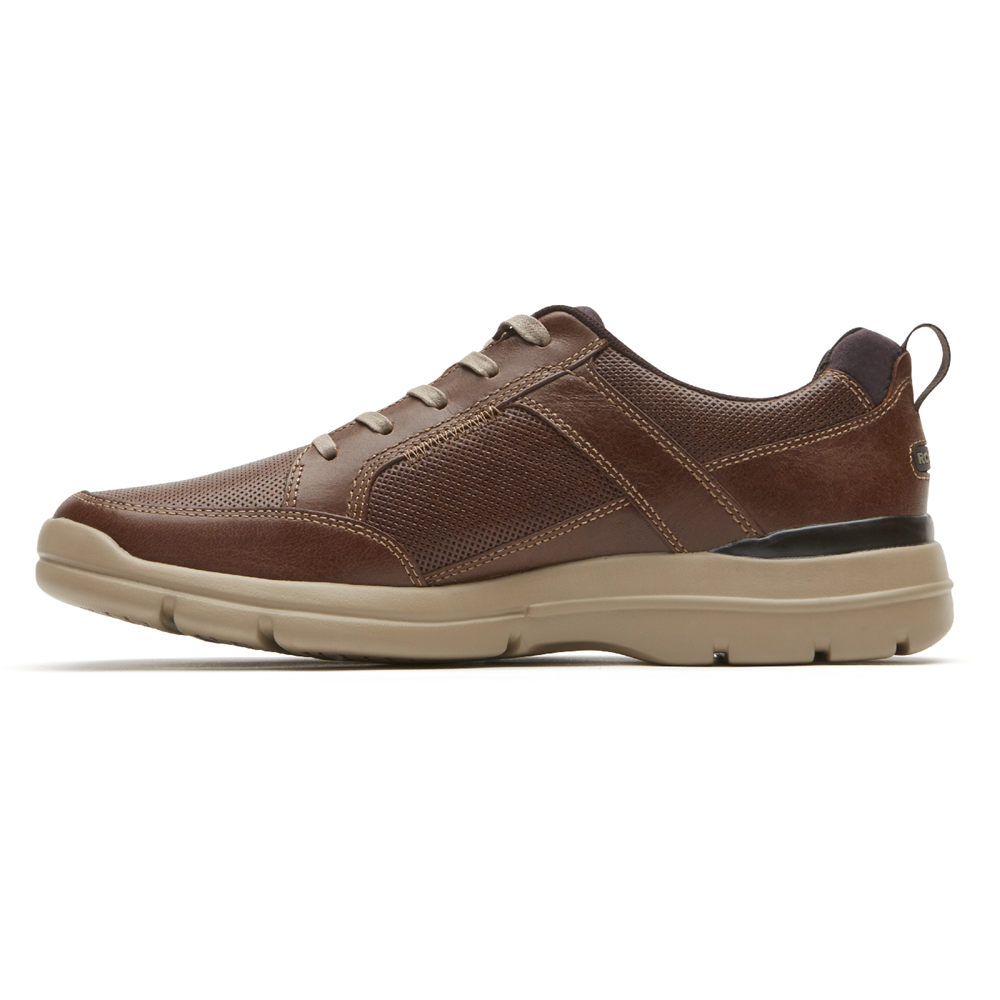 Tenis Rockport Homem Marrom - City Edge Lace-Up - 83654IKTR